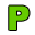 icona parcheggio verde